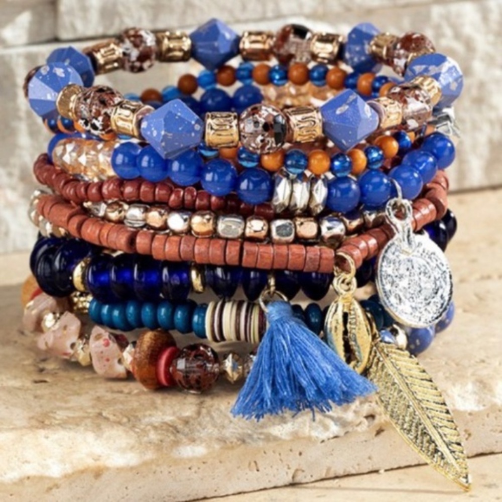 Aruba Stackable Bracelet Set - Picture 3 of 6